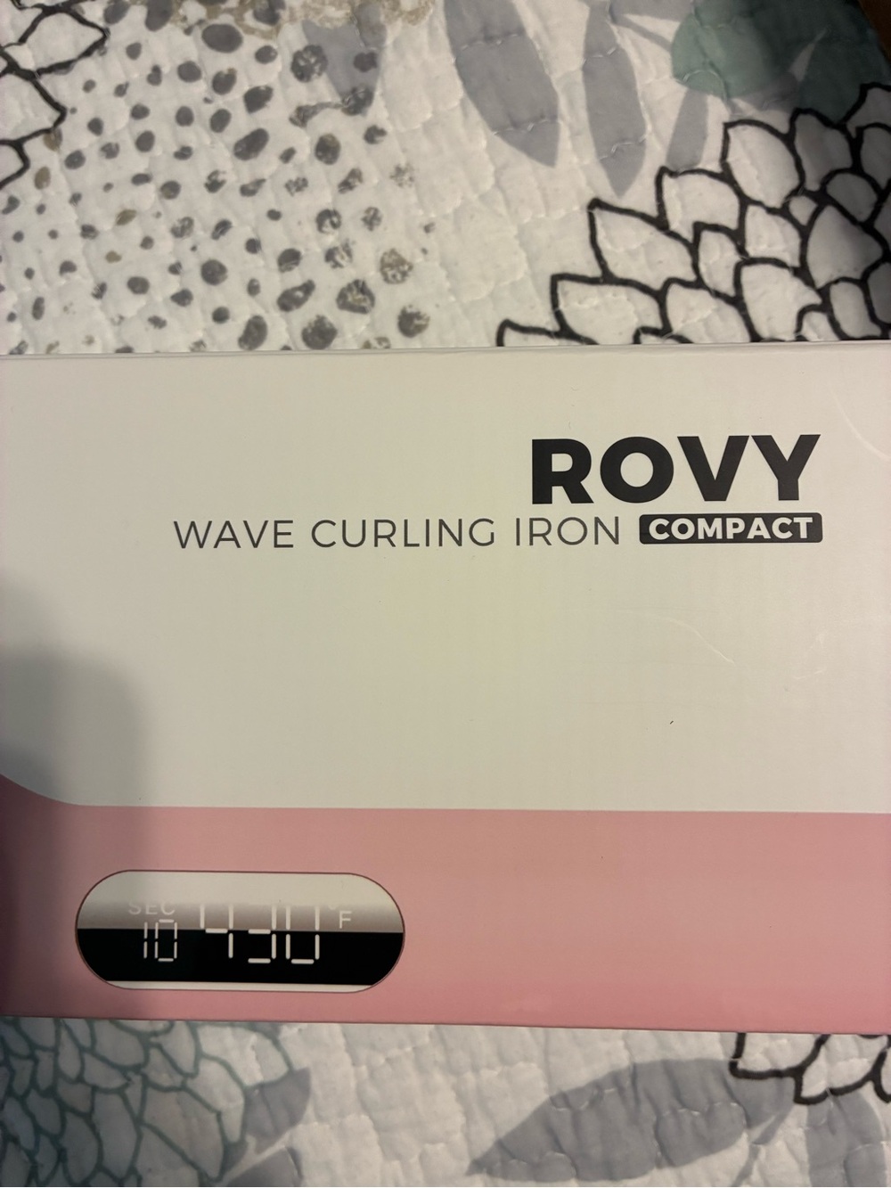 Tymo Rovy Compact Wave Curling Iron - Pink
